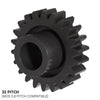 ServoCity 32P、22T、0.250" (1/4) ボア、プレーンボアギア (デルリン)