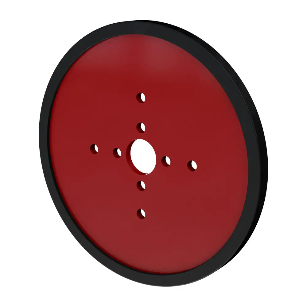 ServoCity 4 inch (10cm) アクリル製 ディスクホイール (赤色) - 2個