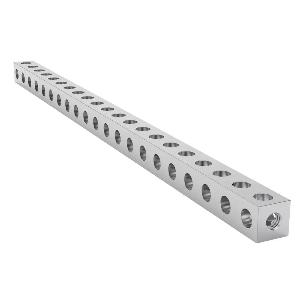 ServoCity 1106 シリーズ スクエア ビーム (21 穴、長さ 168 mm)