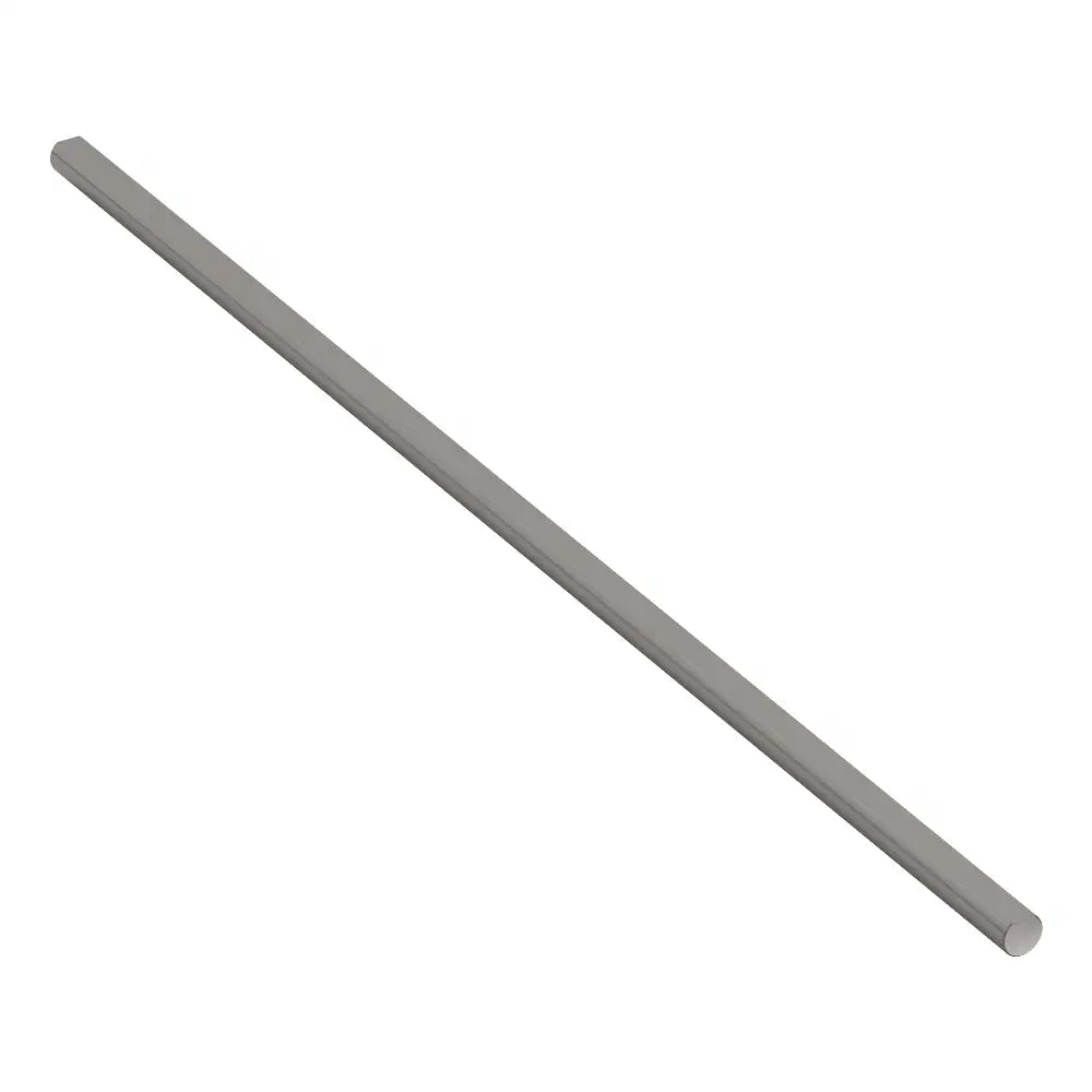 ServoCity 1/4 inch (0.6cm) D形シャフト (ステンレススチール製 長さ10 inch (25.4cm))
