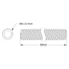 ServoCity 2808 シリーズ ステンレススチール ネジ棒 (M4 x 0.7mm、長さ 60mm) - 2 パック