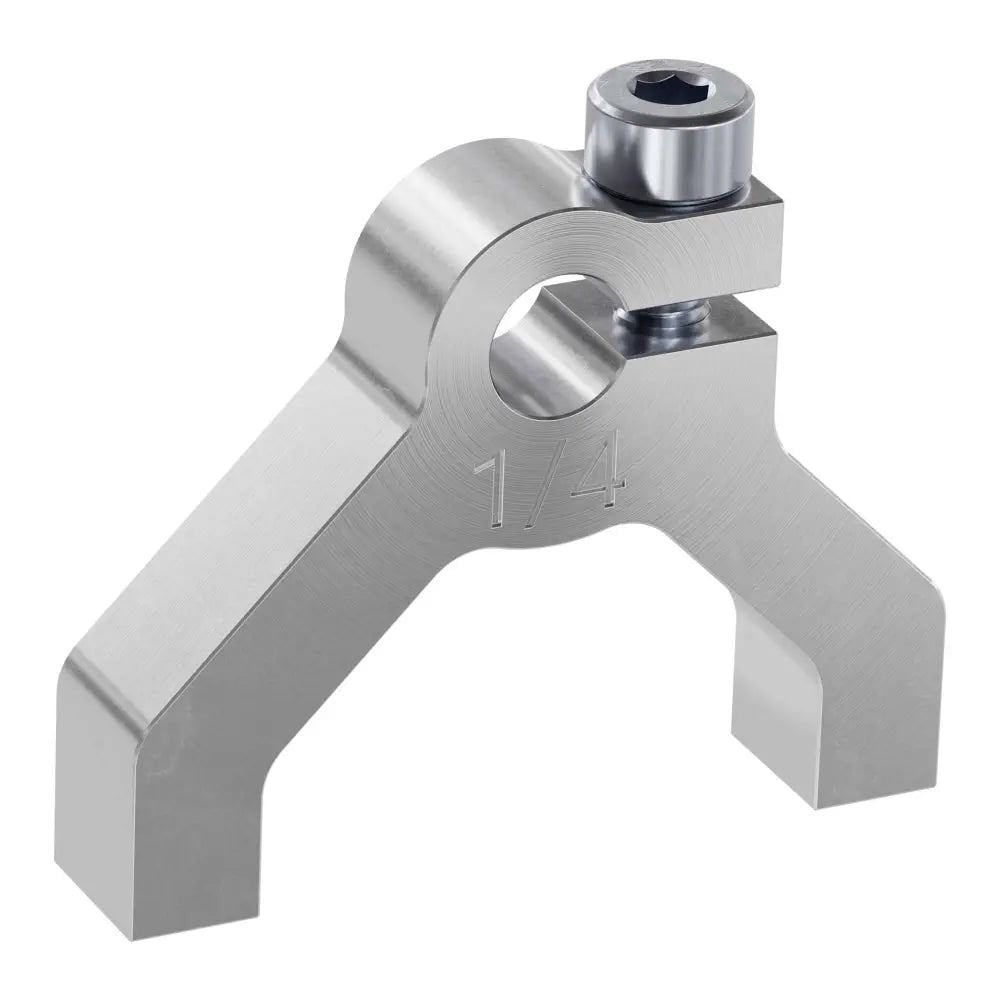 ServoCity 1400 シリーズ 1サイド、2ポスト クランプマウント (内径 6.35mm)