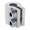 ServoCity 4000シリーズ クランプシャフトカプラ (8mm丸穴 - 0.250 Inch (6.3mm)丸穴)