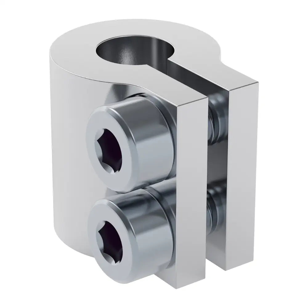 ServoCity 4000シリーズ クランプシャフトカプラ (8mm丸穴 - 0.250 Inch (6.3mm)丸穴)
