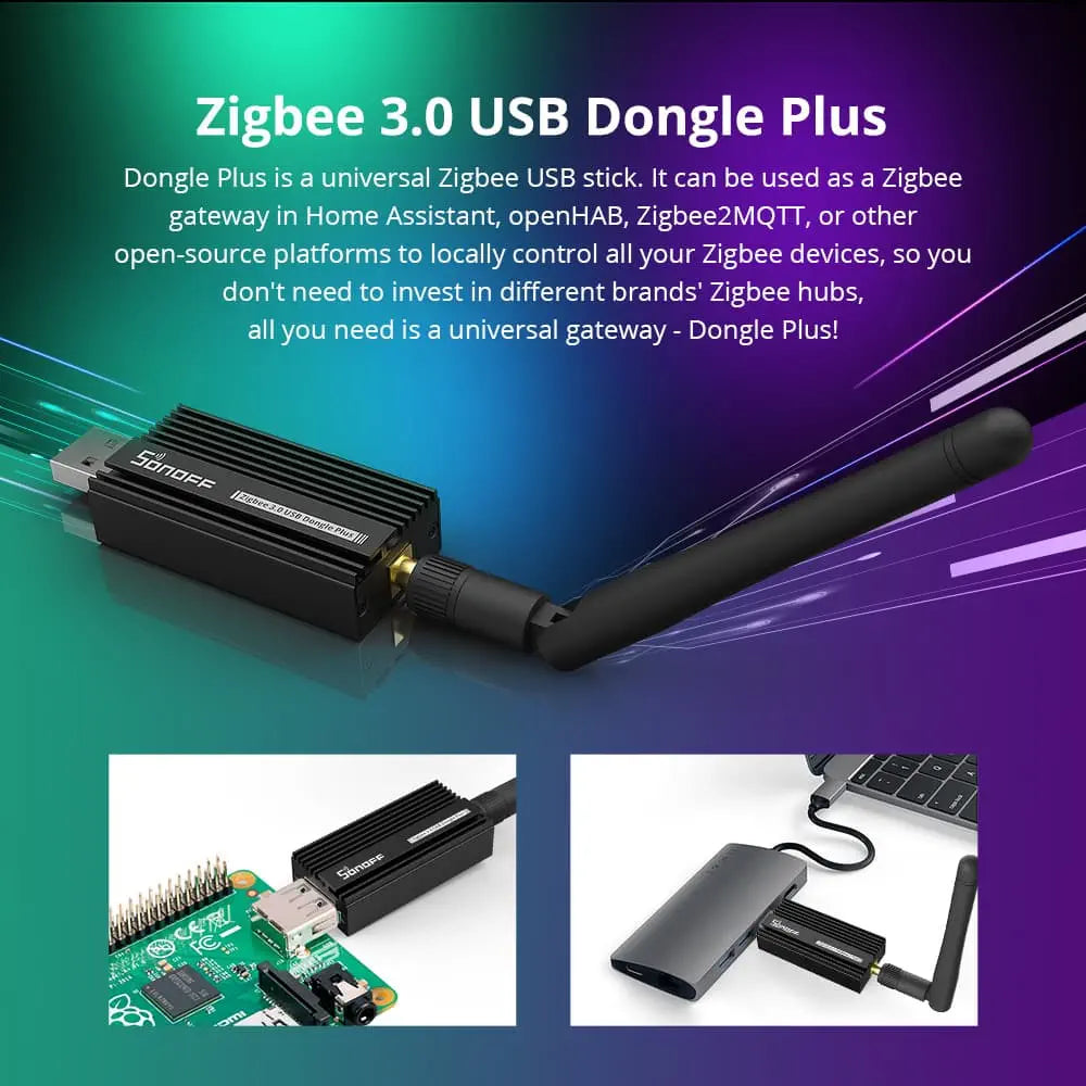 iTead Studio Zigbee 3.0 USBドングルプラス – ZBDongle-E