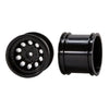 ServoCity 3605シリーズ ブラックリボルバリム (12mm 六角ドライブ、直径 56mm) - 2個パック