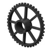 ServoCity 40歯 プレスフィットスプロケット (歯車ピッチ 0.1227 Inch (3.1mm) 内径 0.375 Inch (9.5mm))