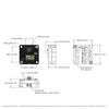 ServoCity サーボ拡張 (CAT6 経由) (送信ボード)