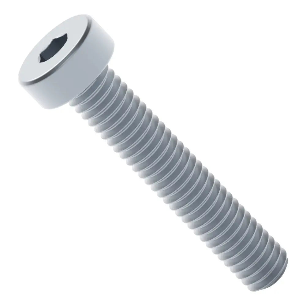 ServoCity 2804シリーズ ロープロファイル六角穴付きネジ (M4 x 0.7mm、長さ 22mm) - 25個パック