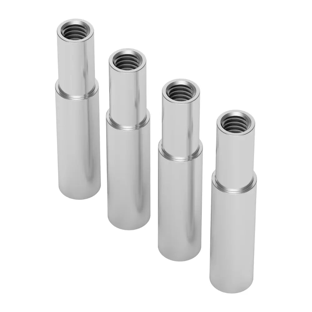 ServoCity 1503シリーズ M4 x 0.7mm 段付きスタンドオフ (外径 5/6mm、長さ 10/19mm) - 4個パック