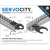 ServoCity サーボ駆動グリッパキット (サーボ付属)