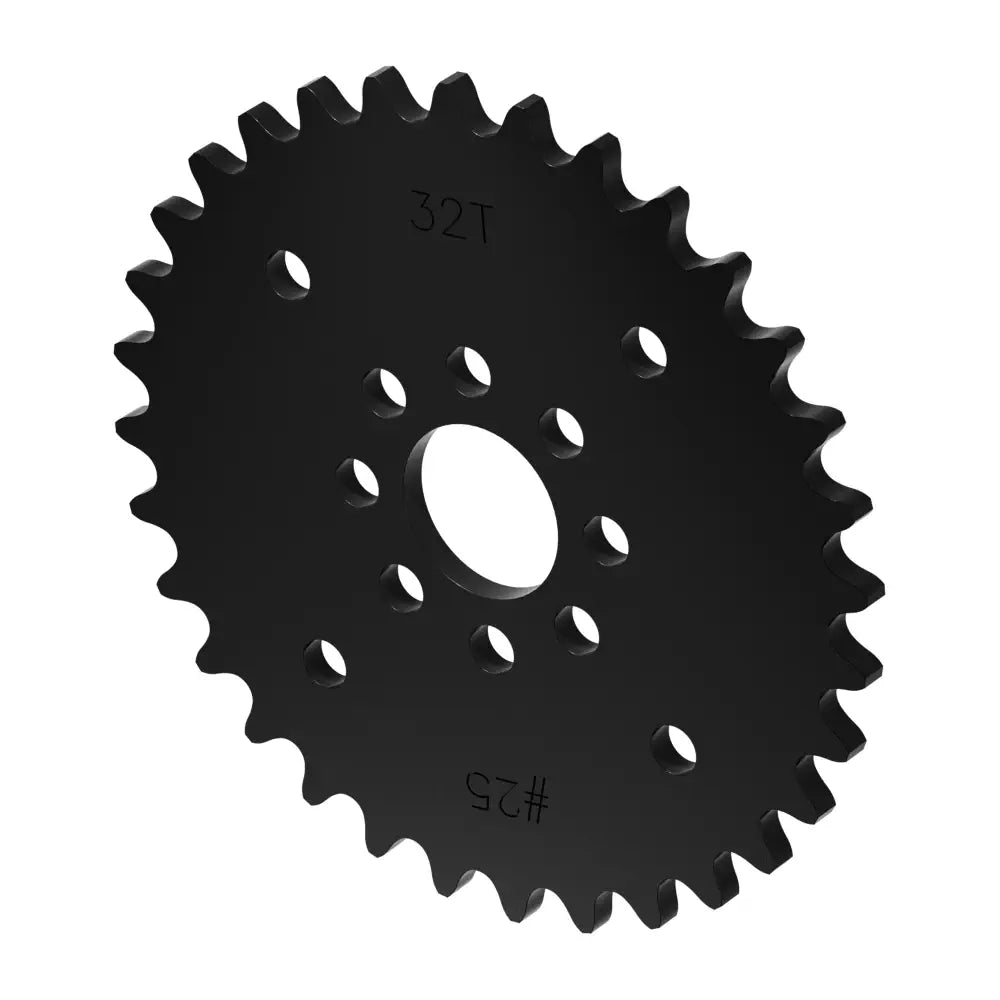 ServoCity #25 ピッチ アセタール ハブマウント スプロケット (14mm ボア、32 歯)