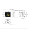ServoCity サーボ拡張 (CAT6 経由) (受信ボード)