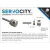 ServoCity 2920シリーズ スチール製 セットスクリューカラー (内径 1/8 Inch (3.1mm)) - 2個