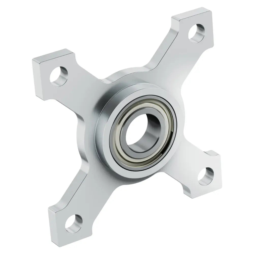 ServoCity フェイススルーホール ピローブロック (内径 8mm、取り付けパターン 32mm x 32mm)