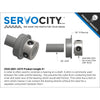 ServoCity 2920シリーズ スチールセットスクリューカラー (内径 3/8  inch) - 2個