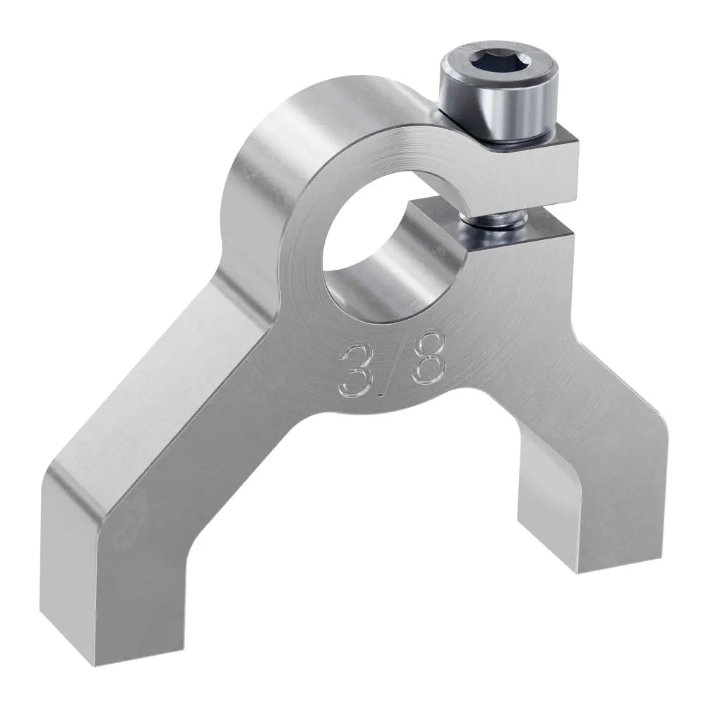 ServoCity 1400シリーズ 1サイド 2ポスト クランプマウント (3/8 inch (9mm) ボア)