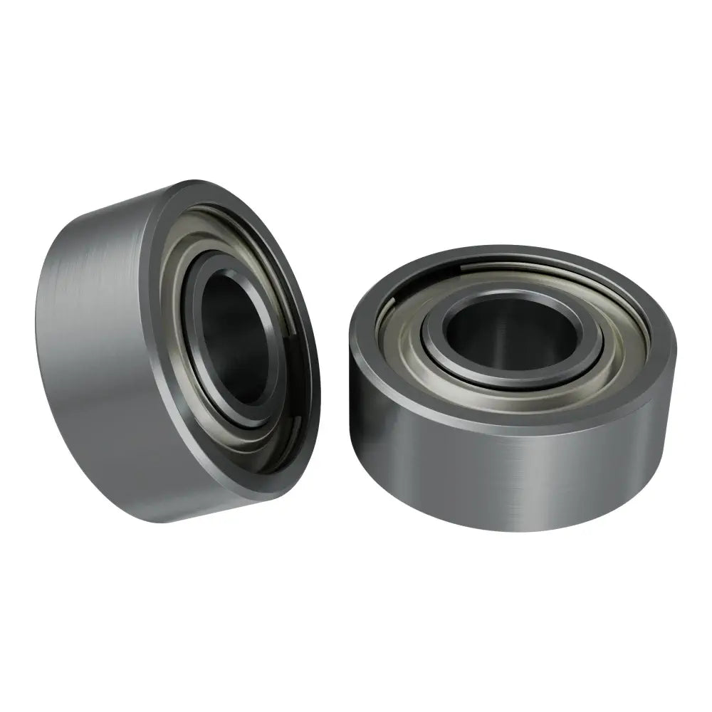 ServoCity フランジなしボールベアリング (内径 4mm、外径 10mm、厚さ 4mm) - 2個パック
