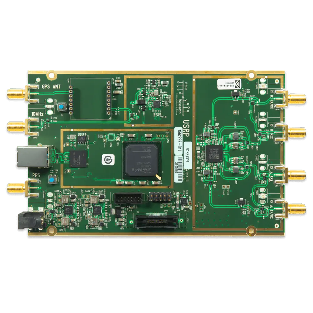Digilent Ettus USRP B210：2x2、70MHz～6GHz SDR / コグニティブ無線