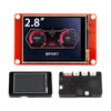 CrowPanel ESP32 2.8 Inch 240 x 320 HMI タッチディスプレイ、Wi-Fi & BLE