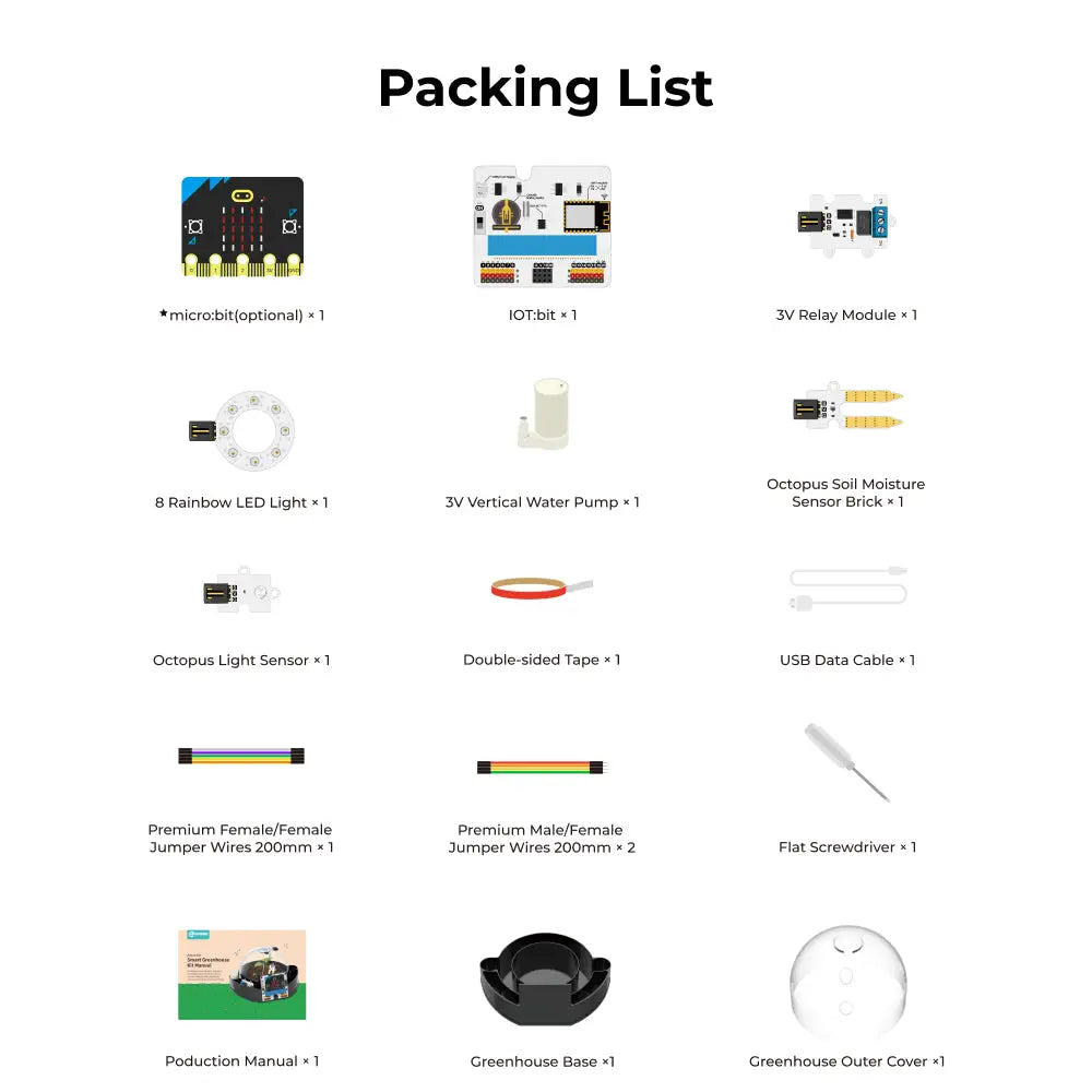 ELECFREAKS micro:bit スマート温室キット (10セット)