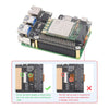 Raspberry Pi 5用 PCIe～minipcie / ギガビットイーサネット / USB 3.2 Gen1 HAT、minipcieインタフェース 4Gモジュール、高速ネットワーク対応 Raspberry Pi 5 HAT