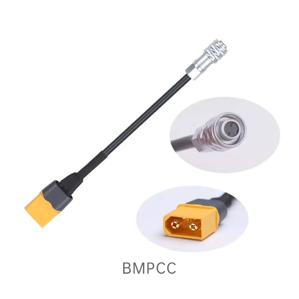iFlight Taurus X8 Pro XT60H-メス ～ BMPCC 4K/6K電源ケーブル