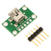 Pololu USB Mini-B コネクタ ブレークアウト ボード