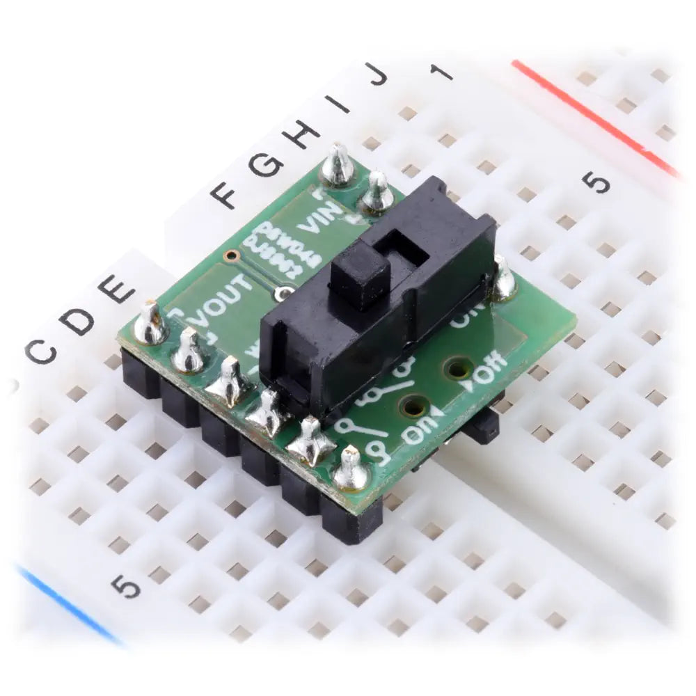 Pololu ミニ MOSFET スライド スイッチ (逆電圧保護機能付き)、SV