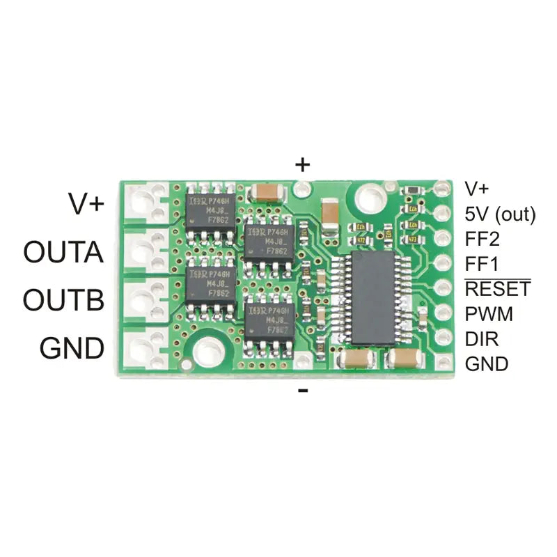 Pololu ハイパワー モーター ドライバー 36v9