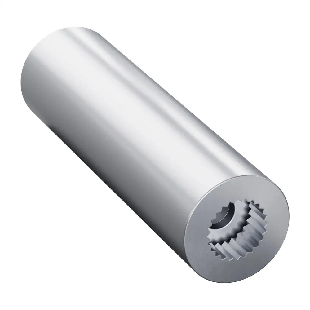 ServoCity 10mm 丸型サーボシャフト (24歯 スプライン、長さ 36mm)