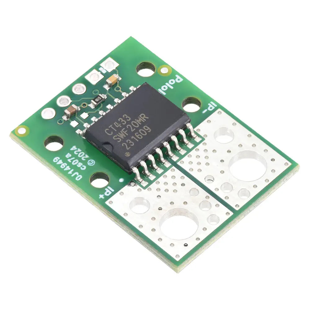 Pololu CT433-HSWF20MR TMR 電流センサー コンパクト キャリア -20a ～ +20A、3.3V