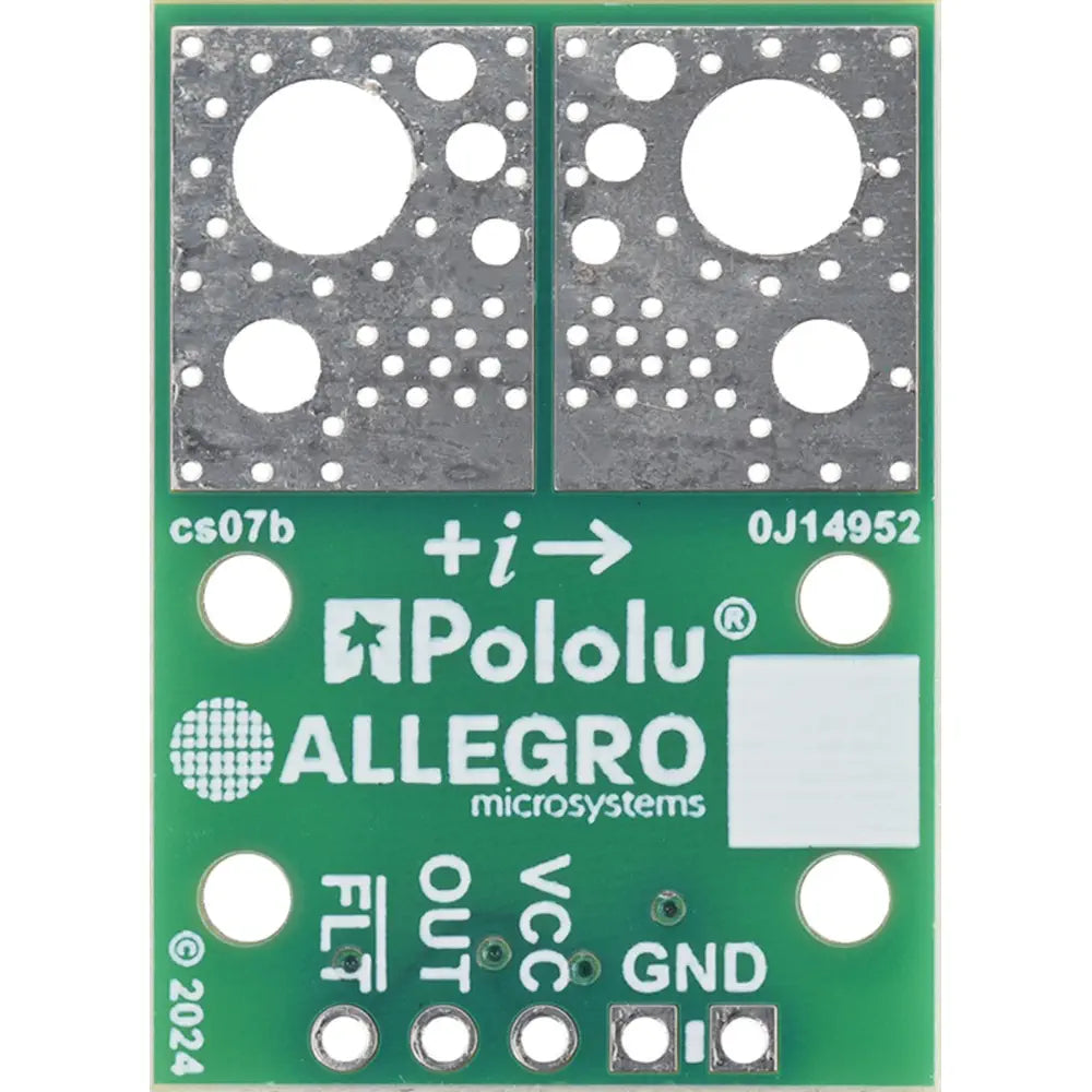 Pololu CT432-HSWF50DR TMR 電流センサー コンパクト キャリア 0A ～ 50A、5V