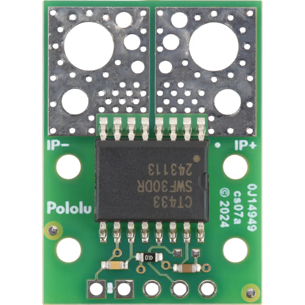 Pololu CT433-HSWF30DR TMR 電流センサー コンパクト キャリア 0A ～ 30A、3.3V