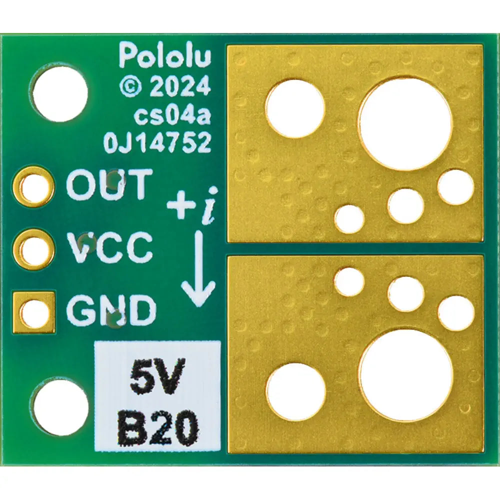 Pololu ACS72981ELRATR-200B5 電流センサー コンパクトキャリア -200A ～ +200A、5V