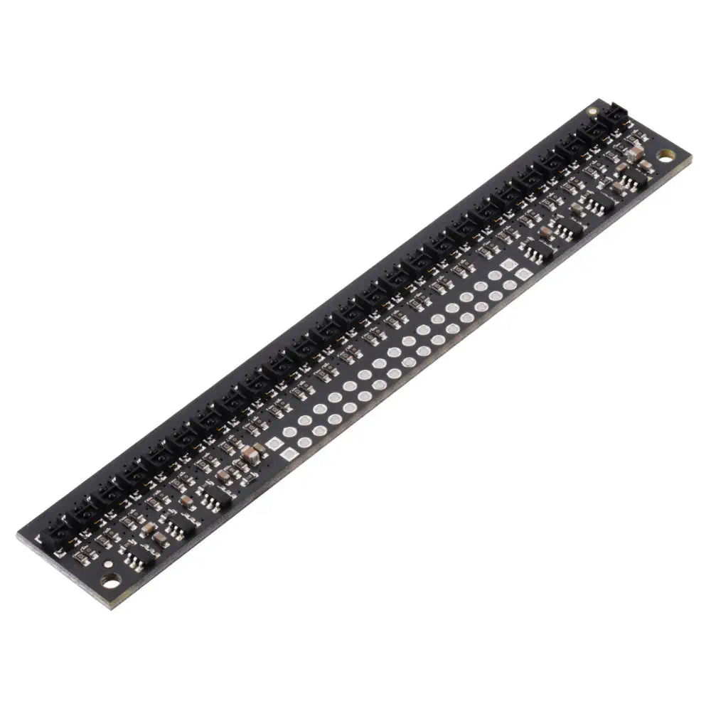 Pololu QTRX-HD-25A 反射率センサーアレイ: 25 チャンネル、4mm ピッチ、アナログ出力、低電流