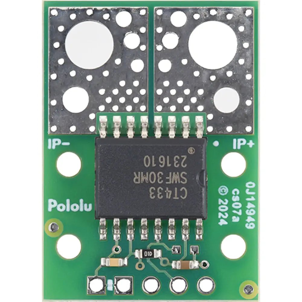 Pololu CT433-HSWF30MR TMR 電流センサー コンパクト キャリア -30A ～ +30A、3.3V