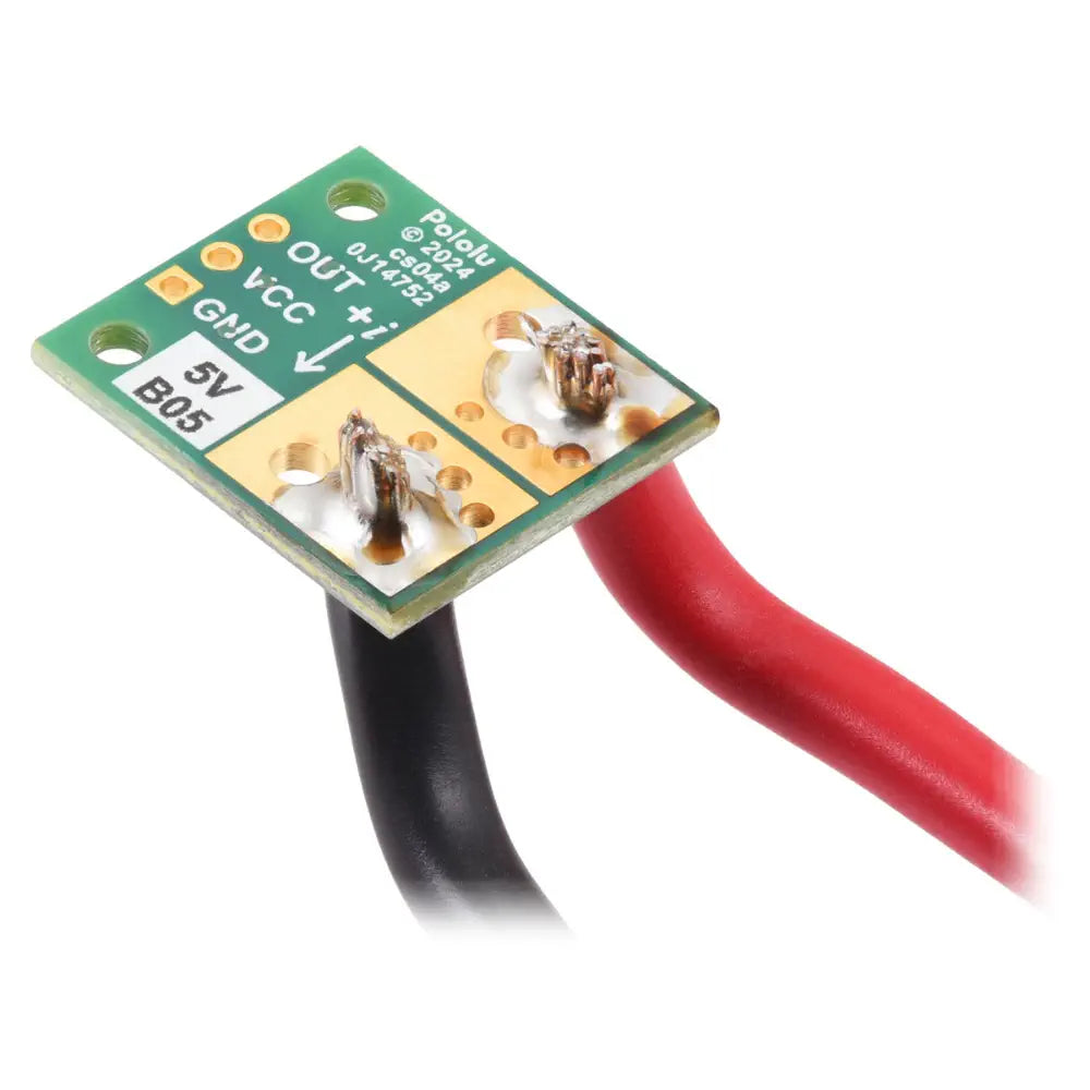 Pololu ACS72981LLRATR-100B3 電流センサー コンパクトキャリア -100A ～ +100A、3.3V