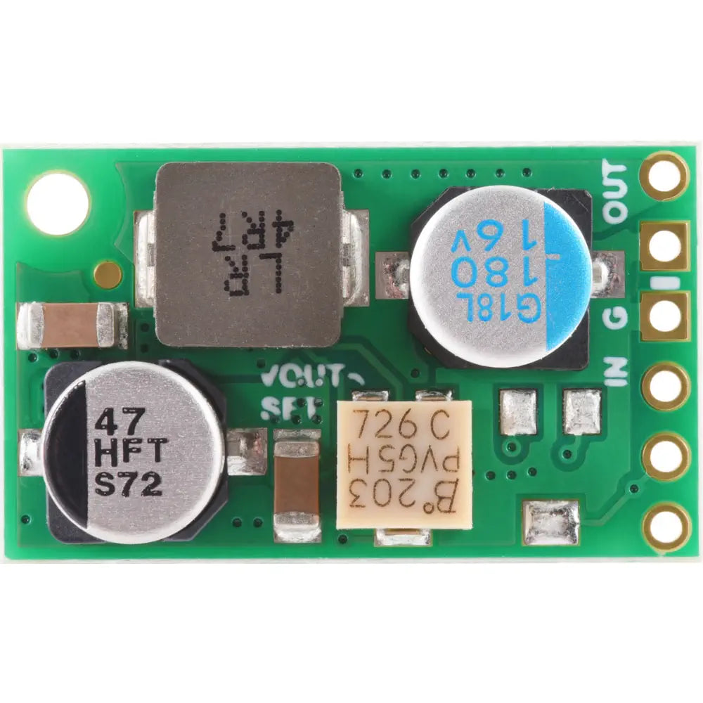 Pololu 4.2-15V、3A 微調整降圧電圧レギュレータ D30V30MAS