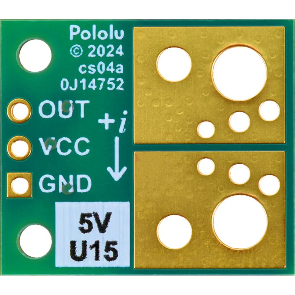 Pololu ACS72981KLRATR-150U5 電流センサー コンパクトキャリア 0A ～ 150A、5V