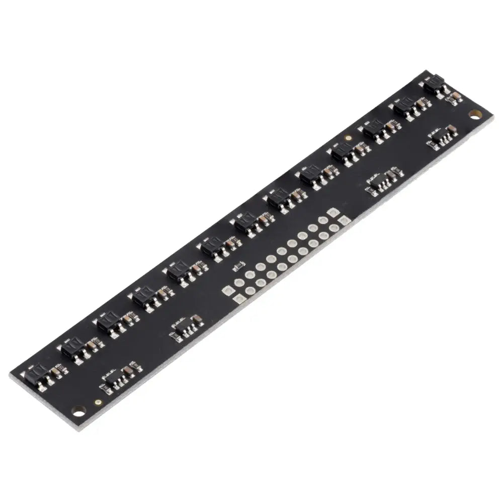 Pololu QTR-MD-13RC 反射率センサーアレイ: 13 チャンネル、8 mm ピッチ、RC 出力