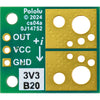 Pololu ACS72981ELRATR-200B3 電流センサー コンパクトキャリア -200A ～ +200A、3.3V