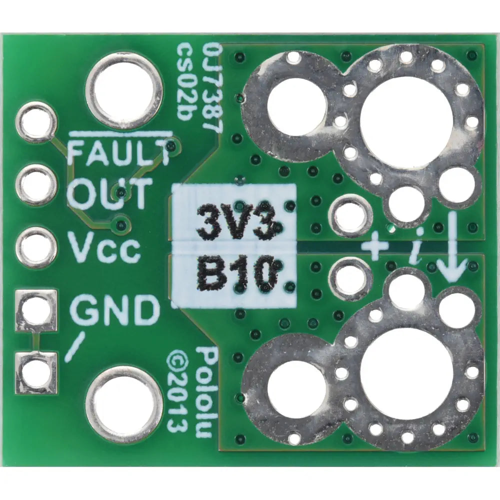 Pololu ACS71240KEXBLT-010B3 電流センサーキャリア -10A ～ +10A、3.3V