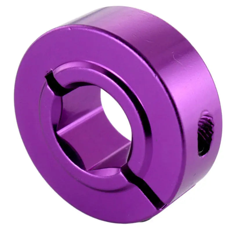 AndyMark 1/2 Inch (12.7mm) 六角カラークランプ 紫色 HD (0.5 Inch (12.7mm)) 固定タイプ