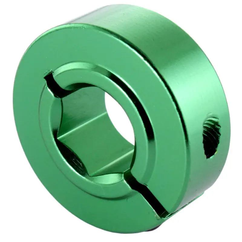 AndyMark 1/2 Inch (12.7mm) 六角カラークランプ 緑色 HD (0.5 Inch (12.7mm)) 固定タイプ