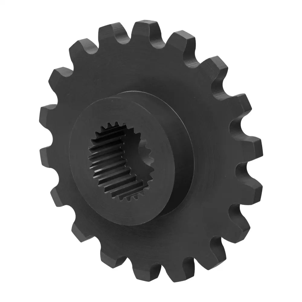 ServoCity 歯車ピッチ 0.1227 Inch (3.1mm) 18歯 ナイロン製 サーボスプロケット 25歯スプライン付き