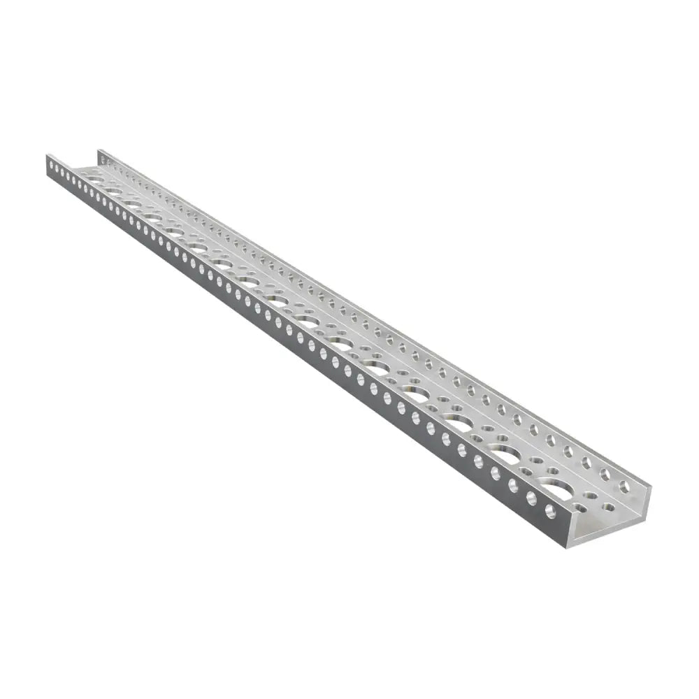 ServoCity 1143 シリーズ ミニ ローサイド U チャンネル (16 穴、長さ 408 mm)