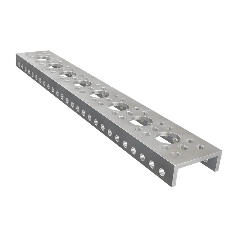 ServoCity 1143シリーズ ミニローサイド U字型チャンネル (8穴 長さ216mm)