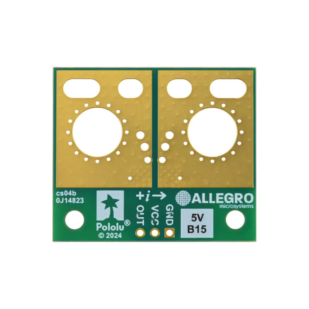 Pololu ACS72981KLRATR-150B5 電流センサー 大型キャリア -150A ～ +150A、5V