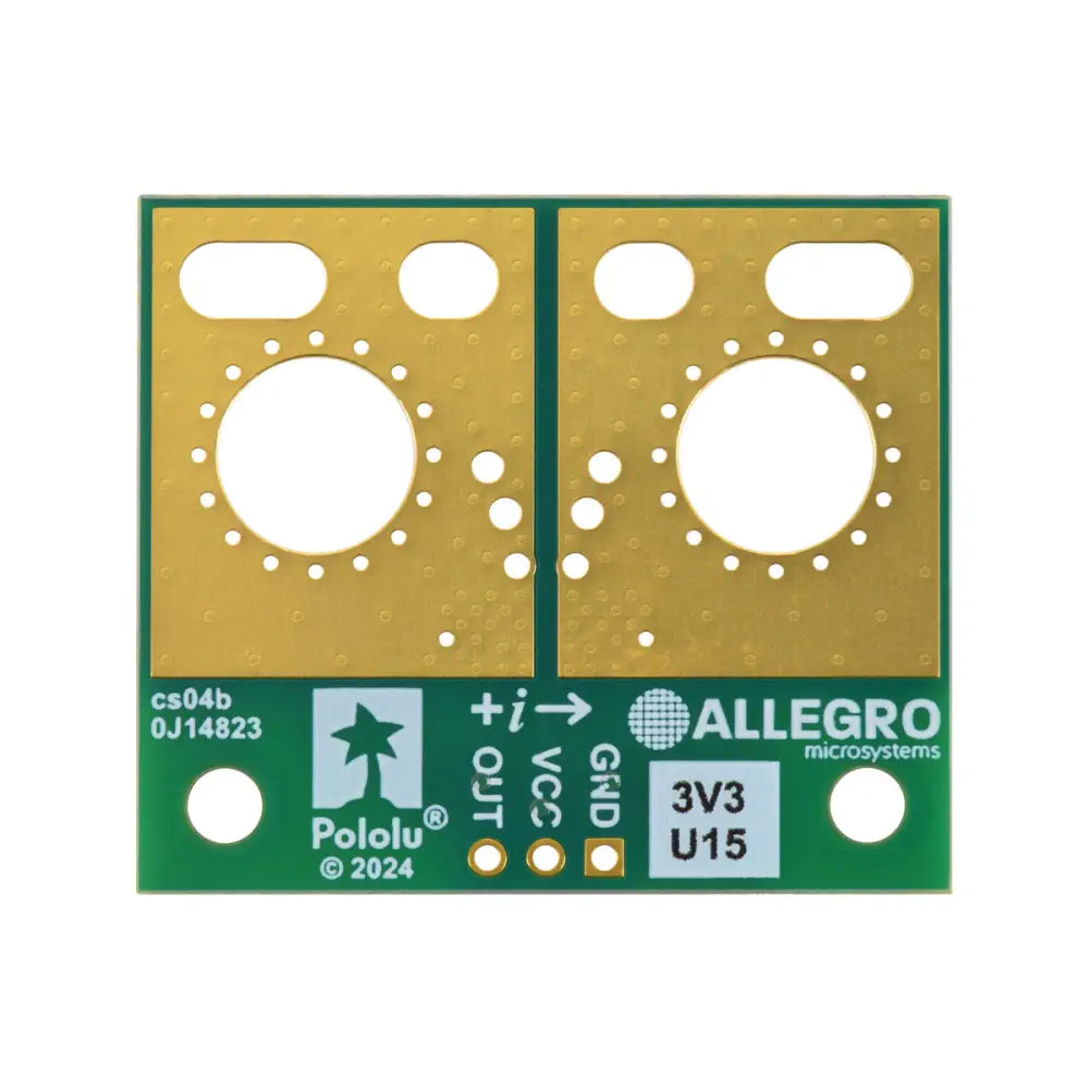 Pololu ACS72981KLRATR-150U3 電流センサー 大型キャリア 0A ～ 150A、3.3V